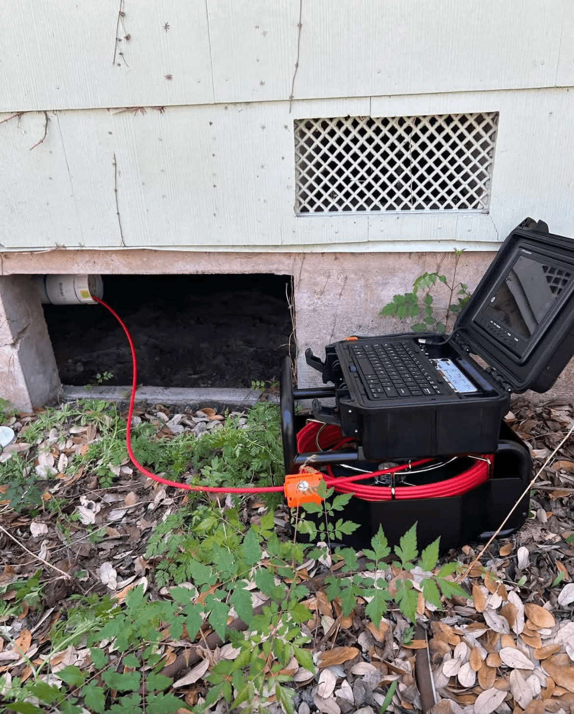 Drain cleaning, sewer line inspection, and blockage diagnosis